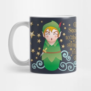 Kokeshis Peter and fairy Mug